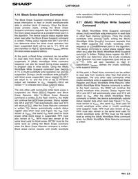 LH28F160S5T-L70A Datasheet Page 20