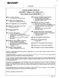 LH28F320BJE-PBTL90 Datasheet Page 4