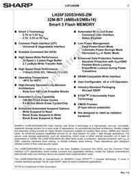 LH28F320S3HNS-ZM Datasheet Page 5