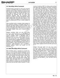 LH28F320S3HNS-ZM Datasheet Page 20