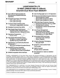 LH28F320SKTD-L70 Datasheet Page 5