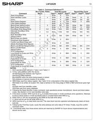 LH28F320SKTD-ZR Datasheet Page 16