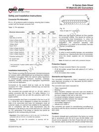 LH3020-2D4 Datasheet Page 14