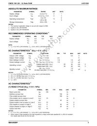 LH5116-10 Datasheet Page 3