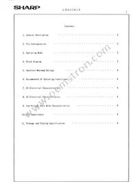 LH5116-10F Datasheet Page 4