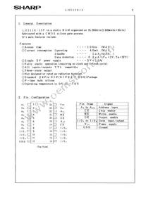 LH5116-10F Datasheet Page 5