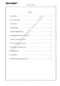 LH5116NA-10F Datasheet Page 4