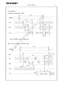 LH5116NA-10F Datasheet Page 10