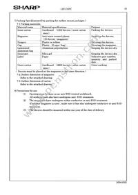 LH5116NA-10F Datasheet Page 18