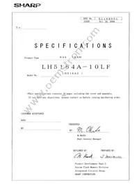 LH5164A-10LF Datasheet Page 2