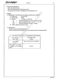 LH5164A-10LF Datasheet Page 14
