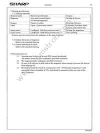 LH5164A-10LF Datasheet Page 16