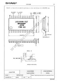 LH5164AHN-10LF Datasheet Page 17