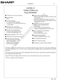 LHF00L15 Datasheet Page 5