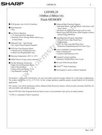 LHF00L28 Datasheet Page 5