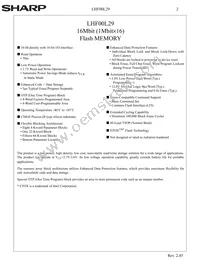 LHF00L29 Datasheet Page 5