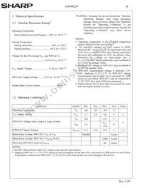 LHF00L29 Datasheet Page 17