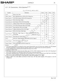 LHF00L29 Datasheet Page 23