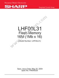 LHF00L31 Cover