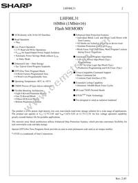 LHF00L31 Datasheet Page 5