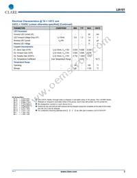 LIA101PTR Datasheet Page 3