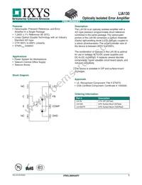 LIA130S Datasheet Cover