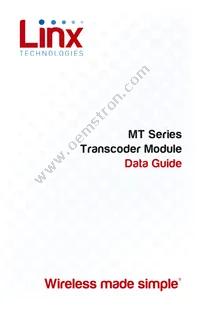 LICAL-TRC-MT Datasheet Cover