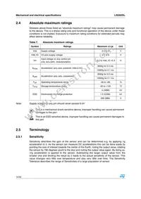 LIS302DL Datasheet Page 14