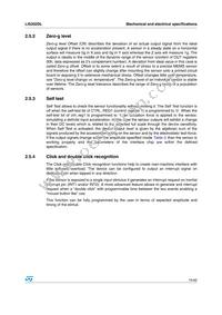 LIS302DL Datasheet Page 15