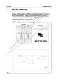 LIS344ALTR Datasheet Page 13