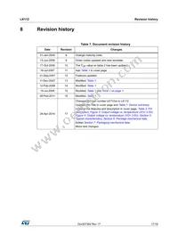 LK112M55TR Datasheet Page 17