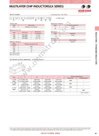 LK2125330K-T Datasheet Page 2