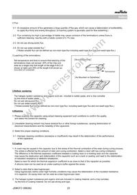 LLL185C70J105ME14L Datasheet Page 23