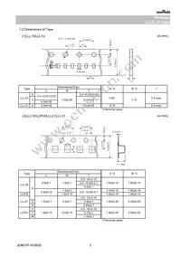 LLL1U4R60G435ME22D Datasheet Page 5