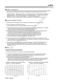 LLL1U4R60G435ME22D Datasheet Page 8