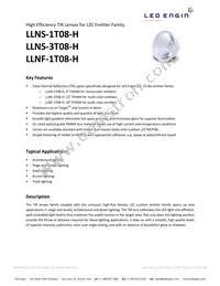 LLNF-1T08-H Datasheet Cover