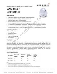 LLNS-3T11-H Datasheet Cover