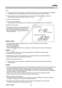 LLR185C70G105ME01L Datasheet Page 23