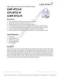 LLWF-6T11-H Datasheet Cover