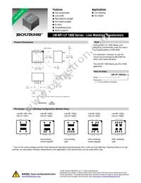 LM-LP-1165L Datasheet Cover