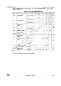 LM217MDT-TR Datasheet Page 7
