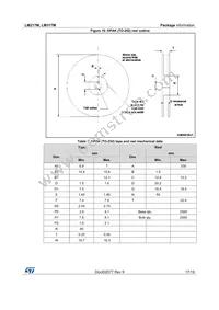 LM217MDT-TR Datasheet Page 17