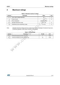 LM237SP Datasheet Page 5