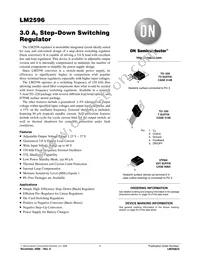 LM2596TADJG Datasheet Cover