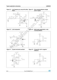 LM2903WYDT Datasheet Page 8