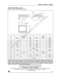 LM301ADT Datasheet Page 11
