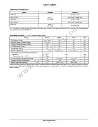 LM311DG Datasheet Page 2