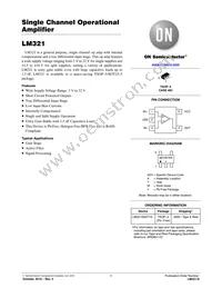 LM321SN3T1G Datasheet Cover