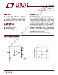 LM329CZ Datasheet Cover