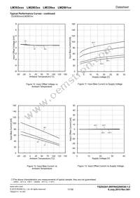 LM339DT Datasheet Page 11